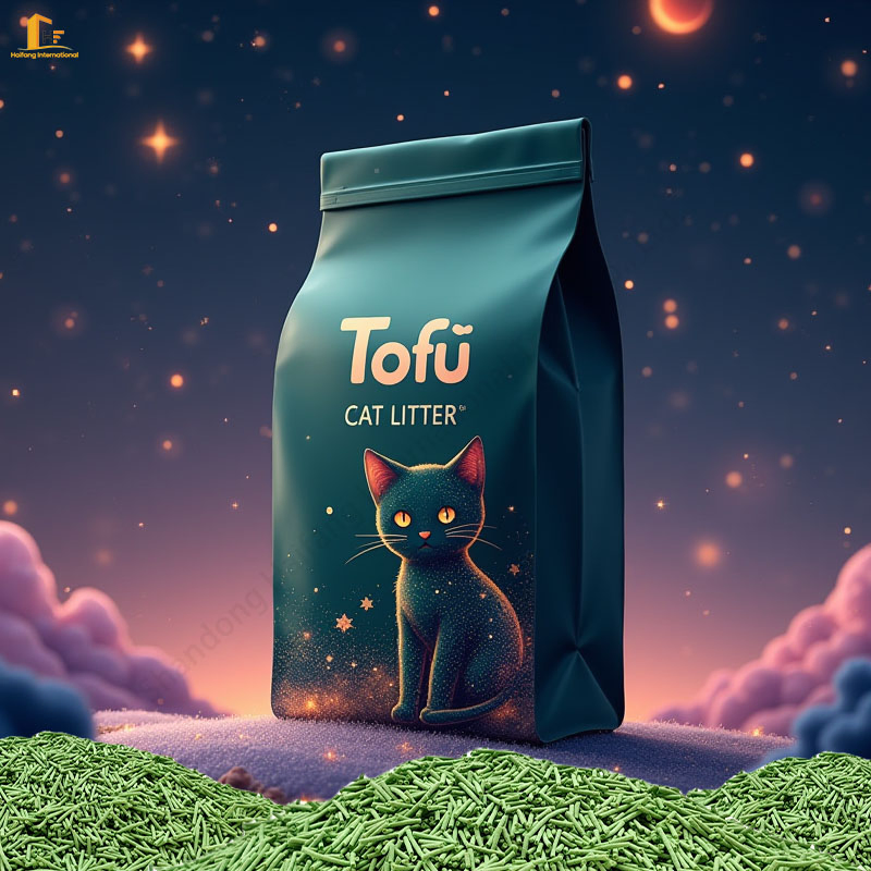 Premium Tofu Cat Litter Flushable Scent Super Clumping Dust Free Deodorant Cat Litter Sands OEM ODM Odor Control High Absorption Lightweight Low Tracking