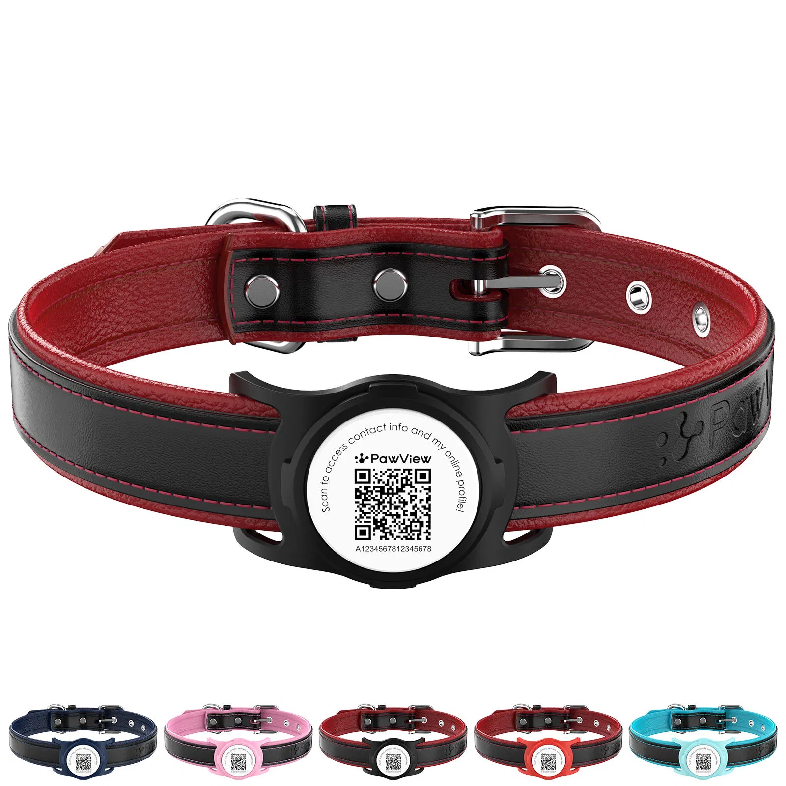 Customizable Smart Qr Code Pet Tag Tracker Collar for Pets Pet Product