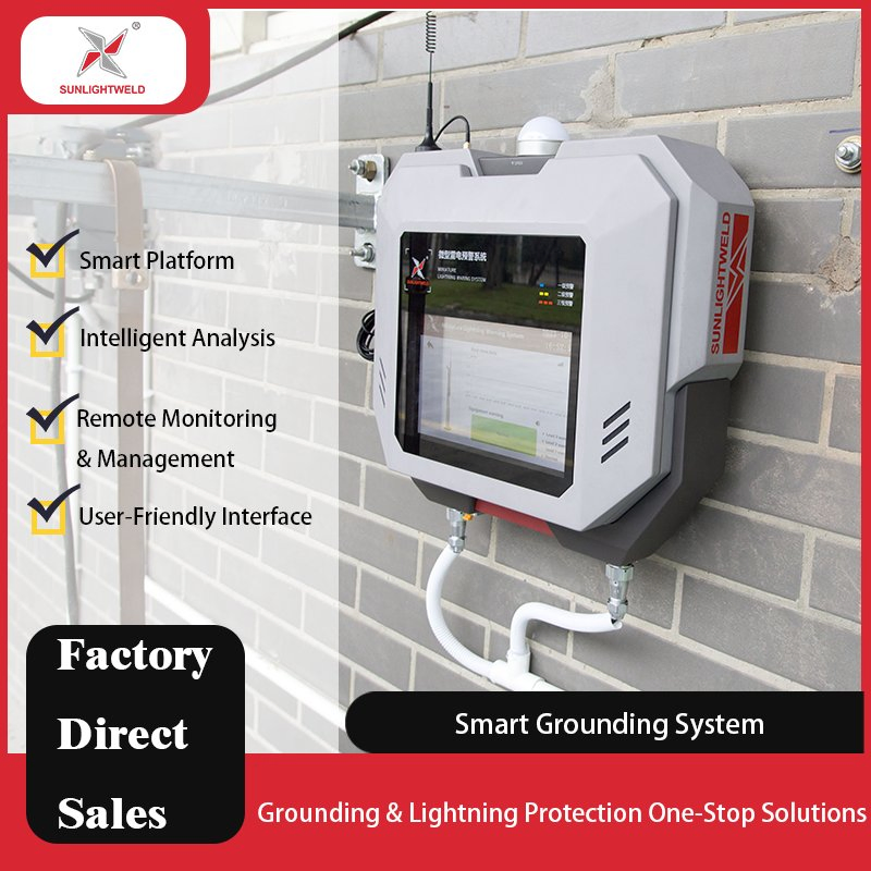 Grounding Monitoring System Earth Resistance Detector for Earthing System and Lightning Protection