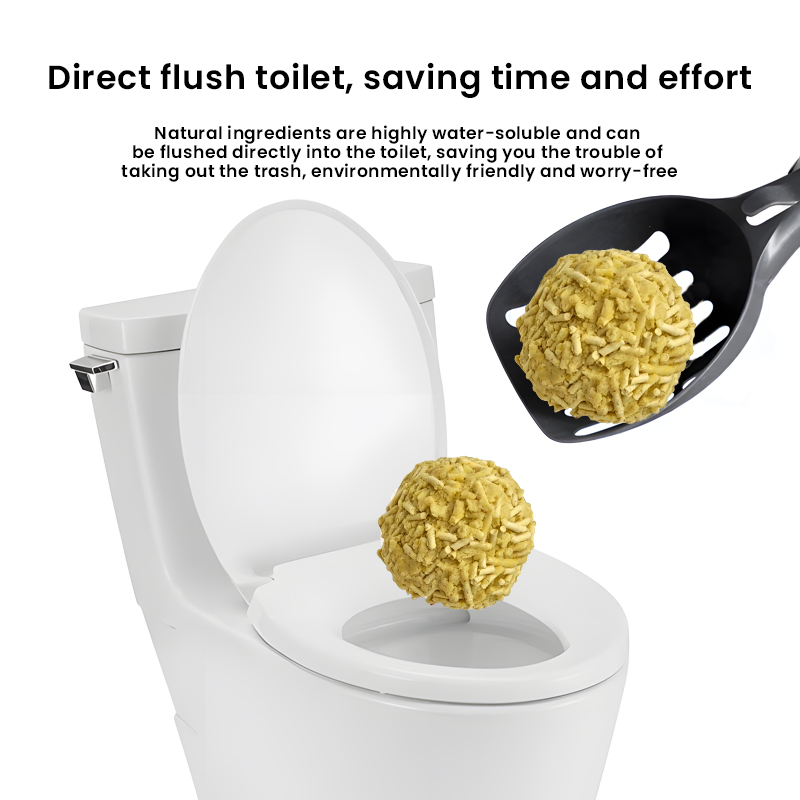 Factory Fabricado En China Pet Sand Eco-Friendly Clumping Odor Control Biodegradable Sustainable Nala Health Monitoring Tofu Cat Litter