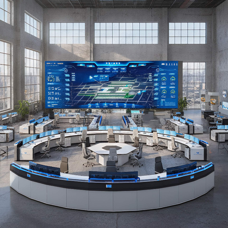 Scalable Command Center Console &amp; Workstation Solutions for Control Room Tech Integration