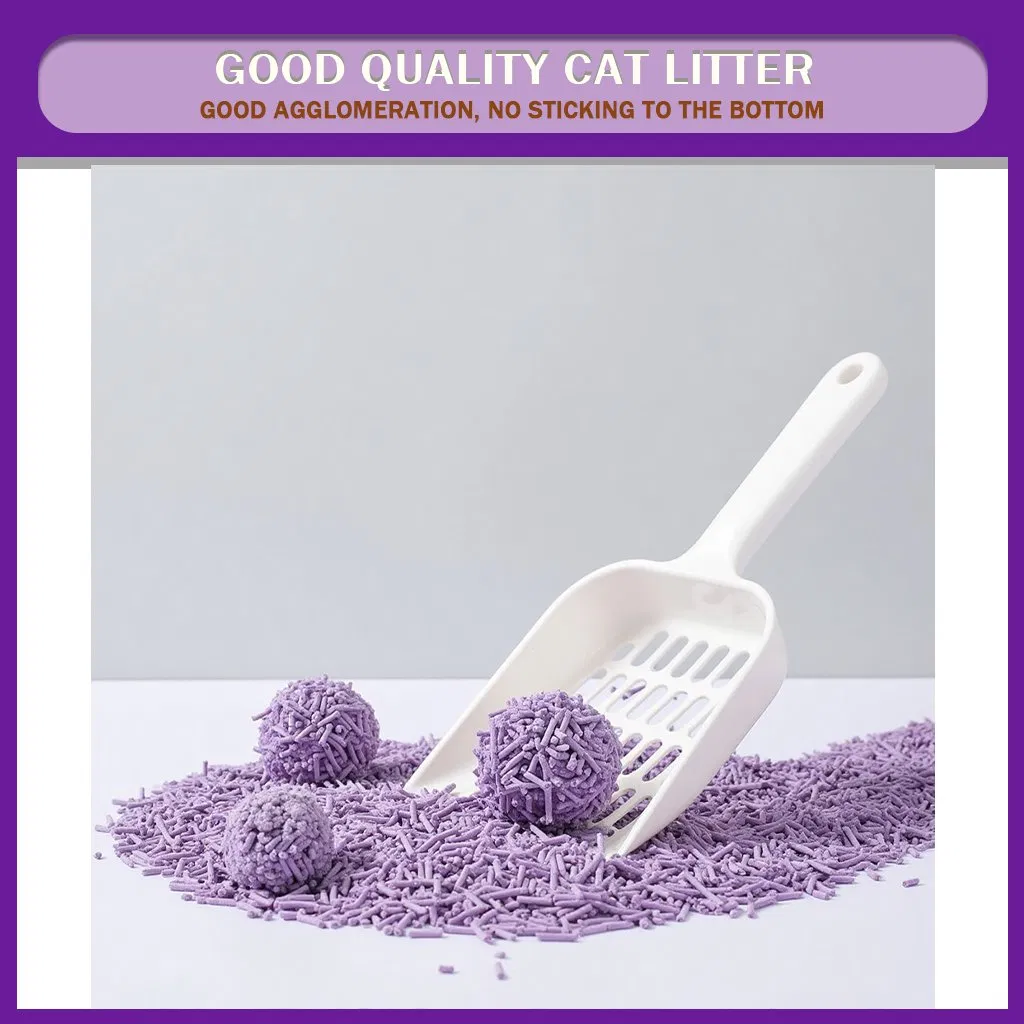 Natural Tofu Cat Litter with Super Absorbent Fast-Clumping Cat Litter Low-Dust Hypoallergenic for Kittens Adult Cats Flushable Design