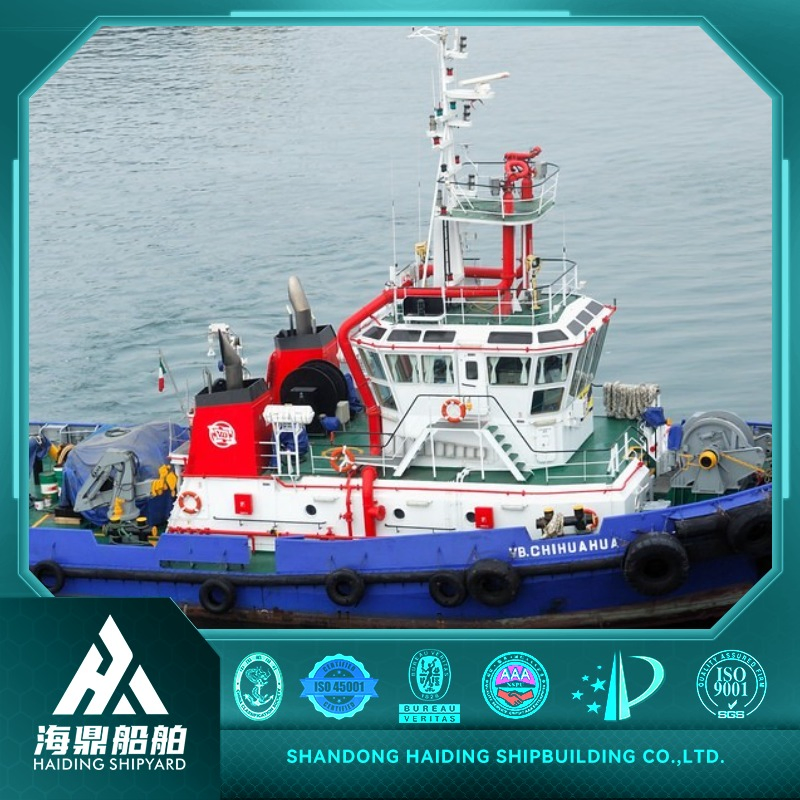 Safe and Reliable Dredger Towing Operation Tugboat with Dual-Power Redundancy