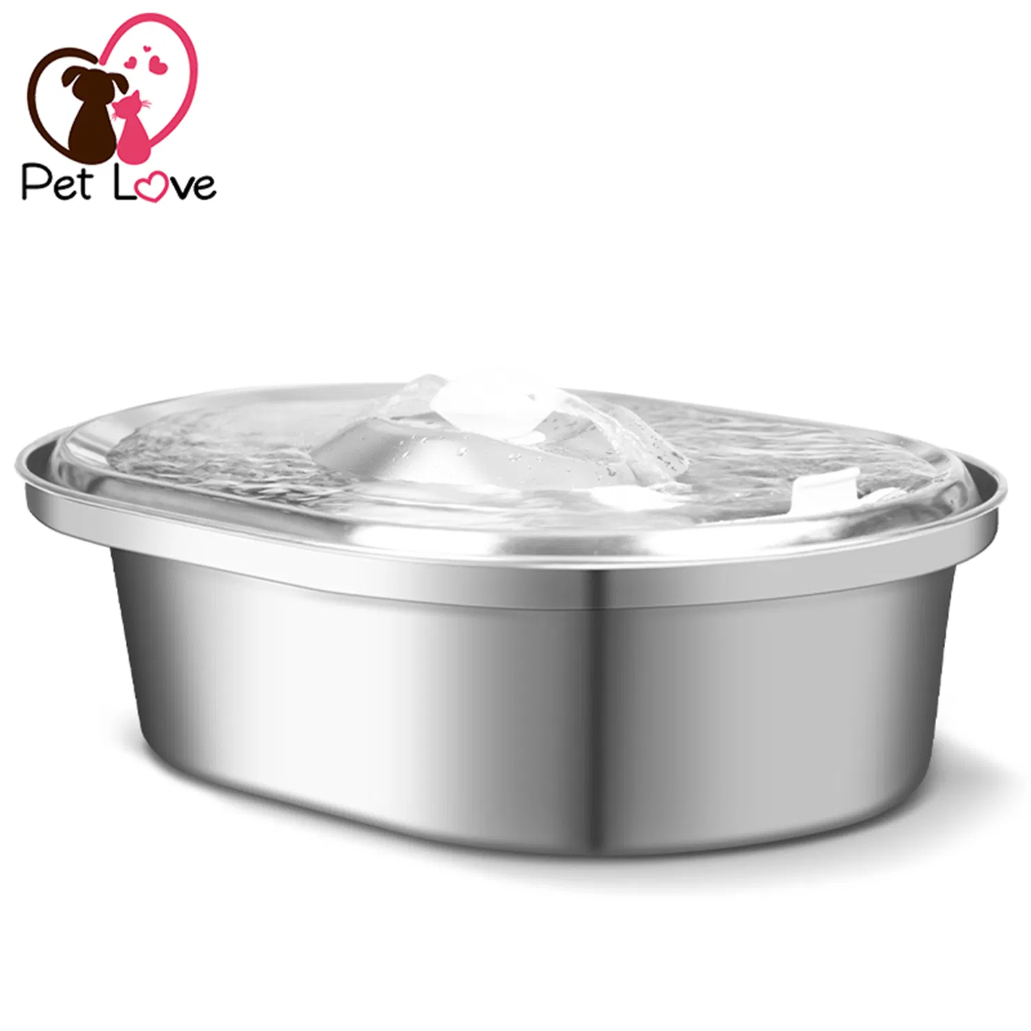 Fx906e Automatic Cat Dog Water Fountain 2L Three-Stage Filtration System