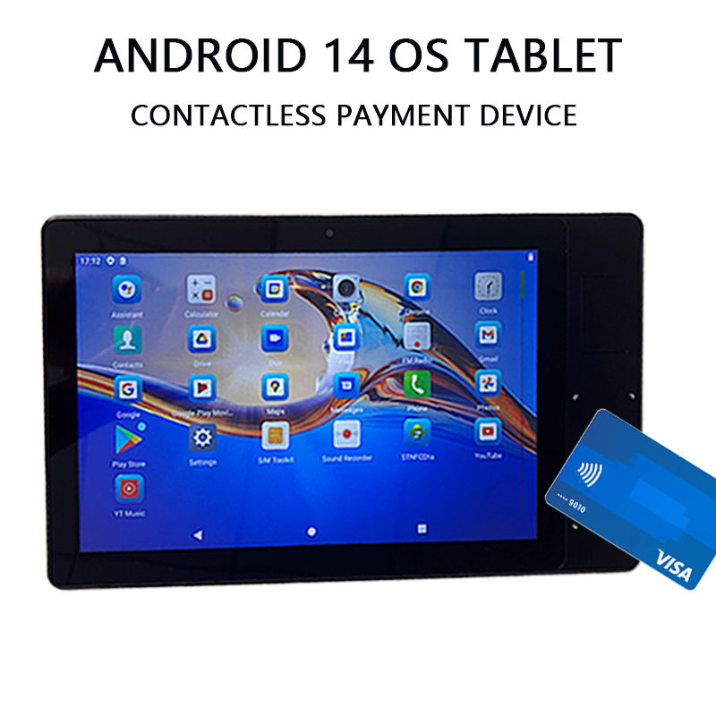 2026 New Android Gms Certified Tap-to-Pay NFC Payment Biometrics Industrial Tablet