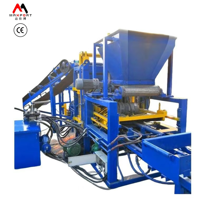 Qt4-15 Concrete Hollow Brick Block Making Machine for Building Material Machinery