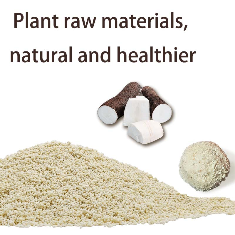 Cassava Cat Litter Flushable Ultra Absorbent Plant-Based Natural Low Dust Deodorizing Wholesale Cat Litter Perfect for Eco-Friendly Pet Products