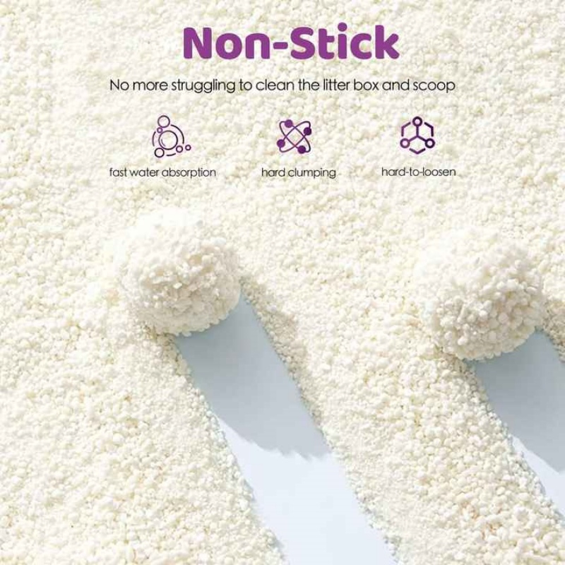 Suministros Para Mascotas Biodegradable Cassava Cat Litter Plant-Based Eco-Friendly Sustainable Pet Supplies