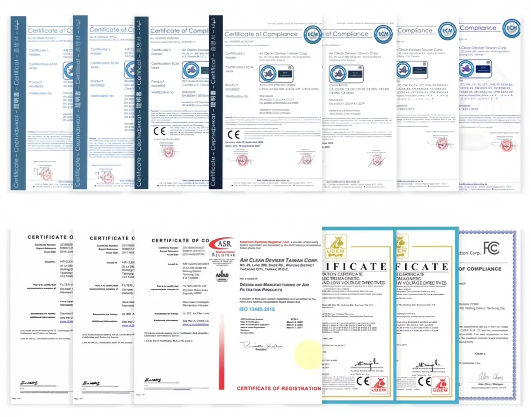 Quality Certifications