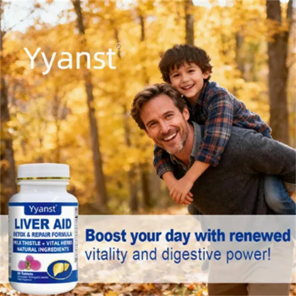 OEM/ODM Liver Support and Weight Loss Detox Tablets for Wellness