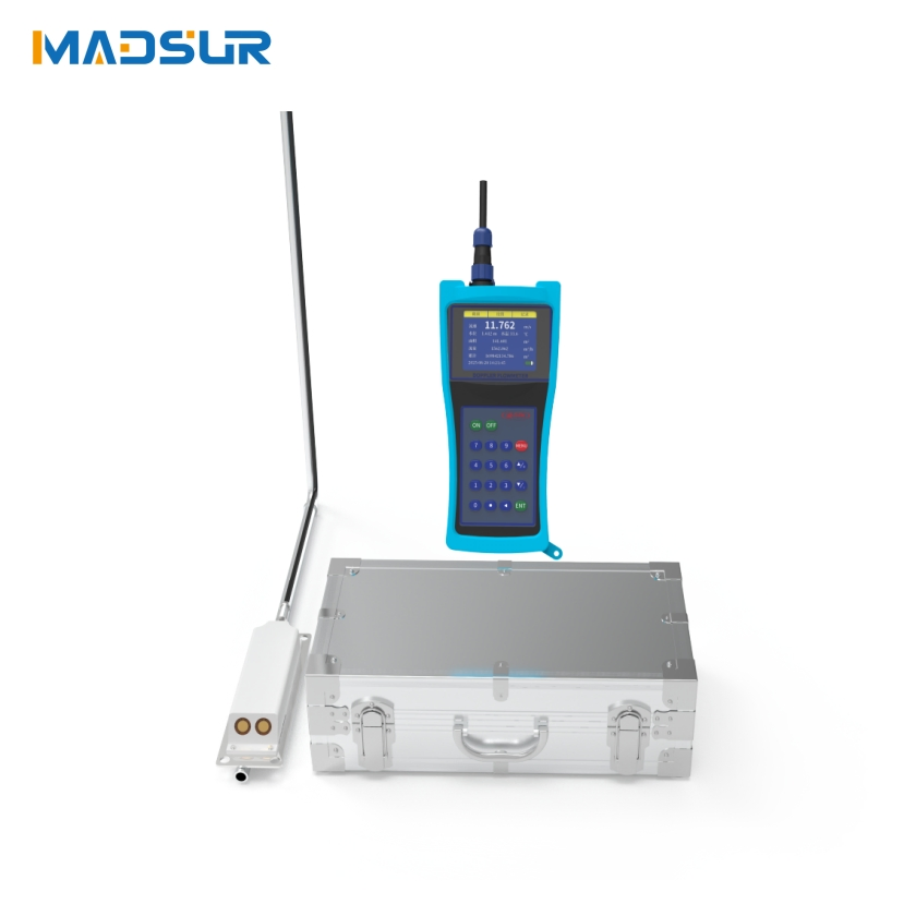 Portable Ultrasonic Doppler Flowmeter for Dam, Ditch, Pipe Water Monitoring