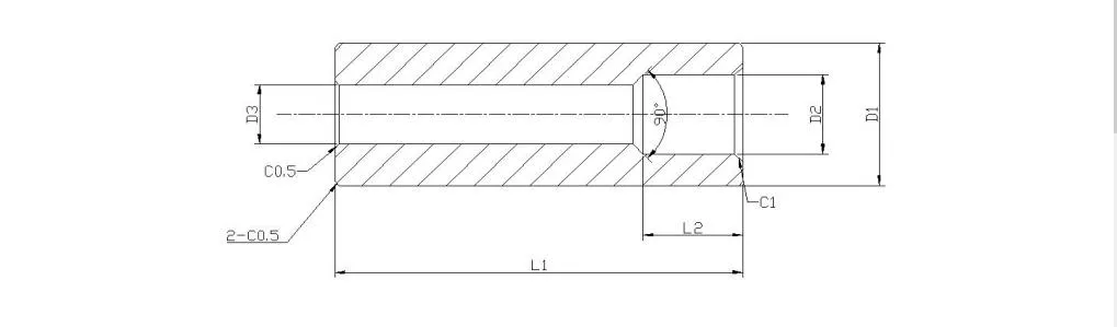 Sink hole dimensions