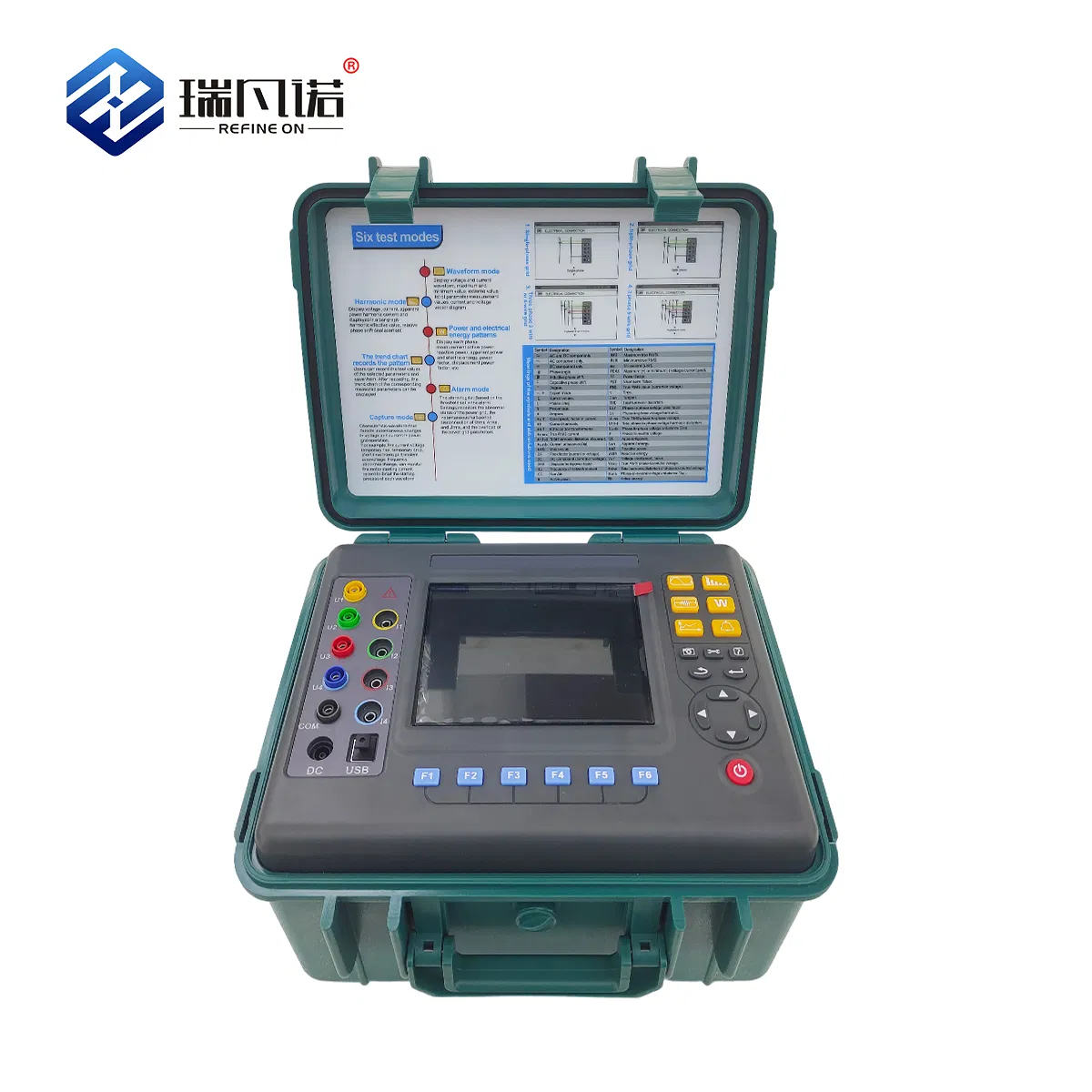 Intelligent Anti-Interference Power Quality Analyzer - High-Performance Wide-Range Detection Smart Calibration