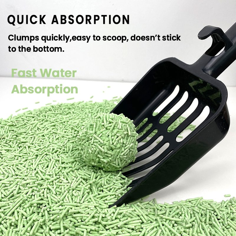 Dust Free Clumping Flushable Broken Eco Plant Material Odor Control No Dust Safe Licking Cappuccino Scent Large Volume Tofu Cat Litter