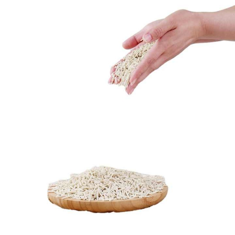 Dust-Free Natural Fragrance Pet Products Sustainable Flushable Odor Control Tofu Cat Litter