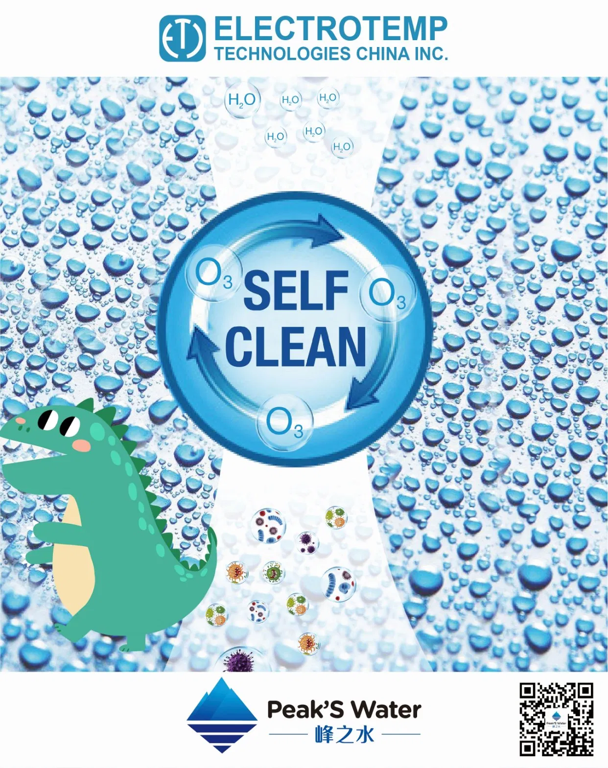 The Newest Ozone Self Clean Water Dispensers