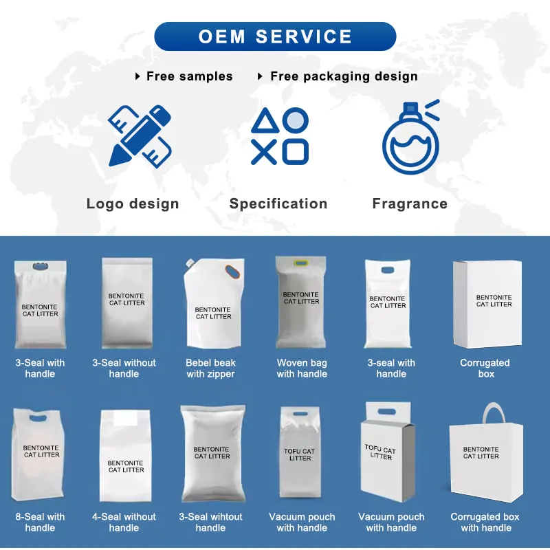 Custom Cat Litter Packaging