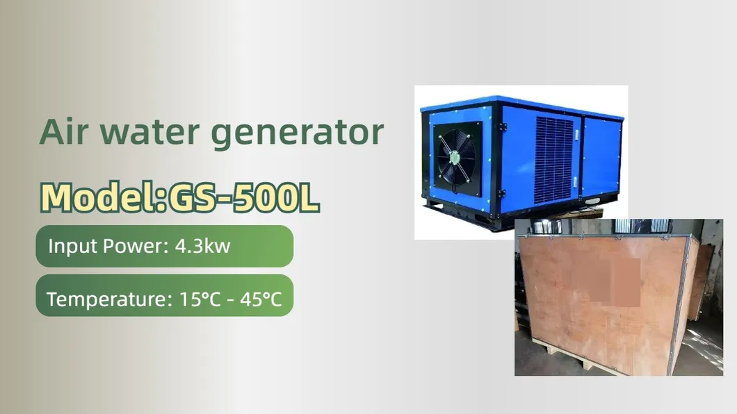 Atmospheric Water Generator 500L