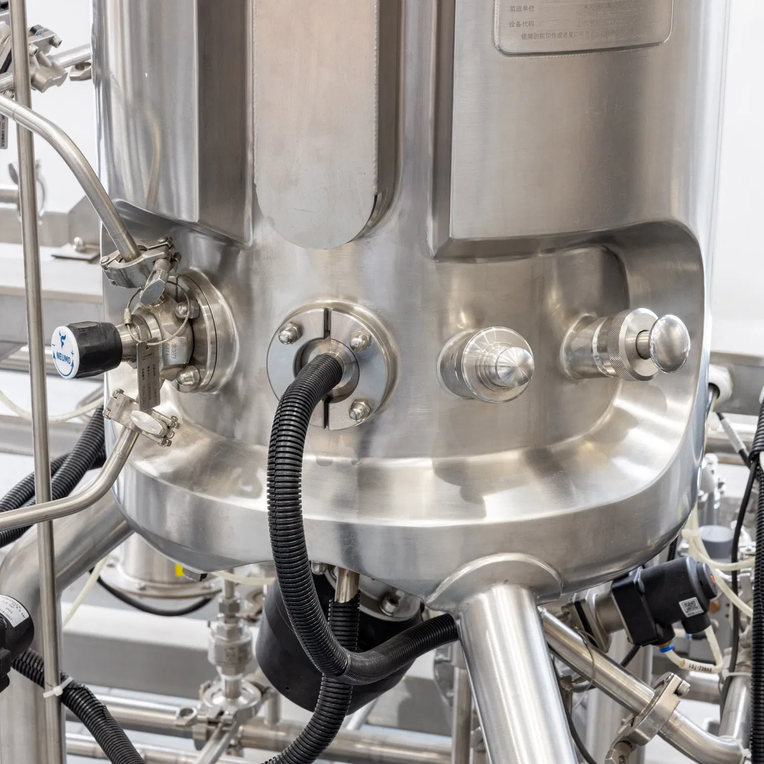 Efficient Cell Growth Process Optimization 5~5000L Stainless Steel Bioreactors&Fermenter Reactor