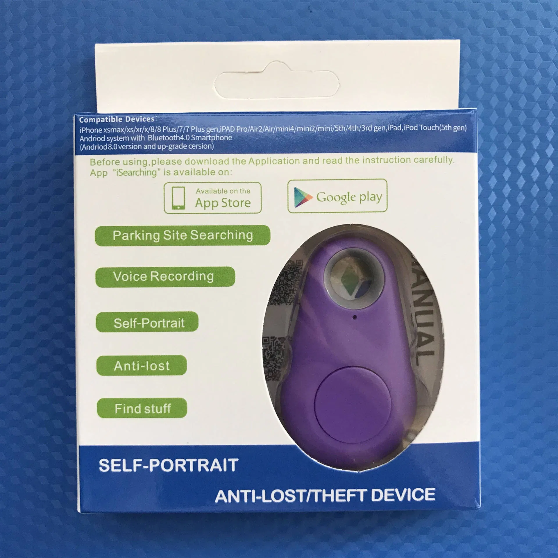 Waterproof Smart Bluetooth Mini GPS Locator Tag for Pet Tracking Pet Product