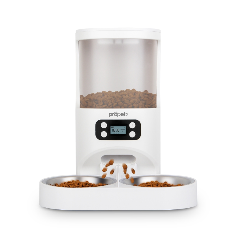 Smart Grain Language Recording Pet Feeder for Easy Animal Care