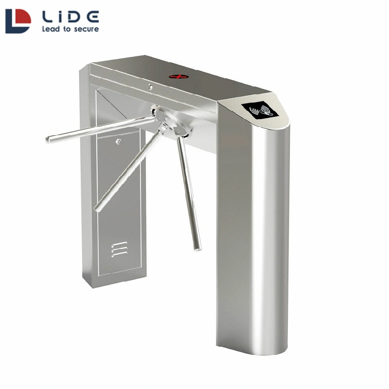 Biometric RFID Access Control Tripod Turnstile Waist Height Turnstile for Construction Site