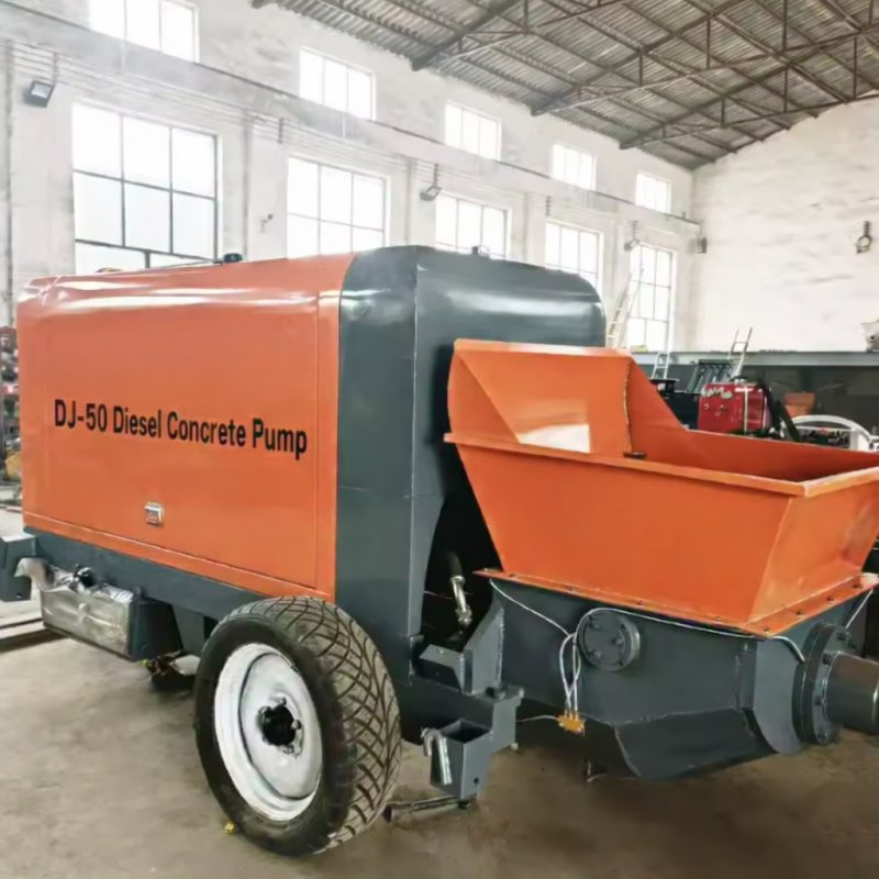 Compact Horizontal Type Small Concrete Transfer Pump Tool