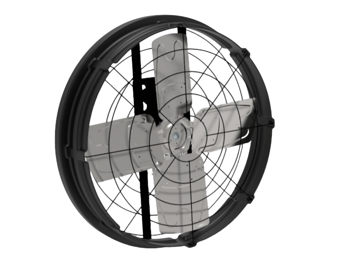 Smart Industrial Fan for Poultry Farms with IoT Communication