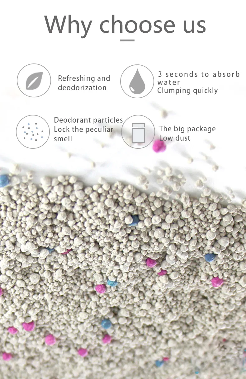 Eco-Friendly Bentonite Cat Litter