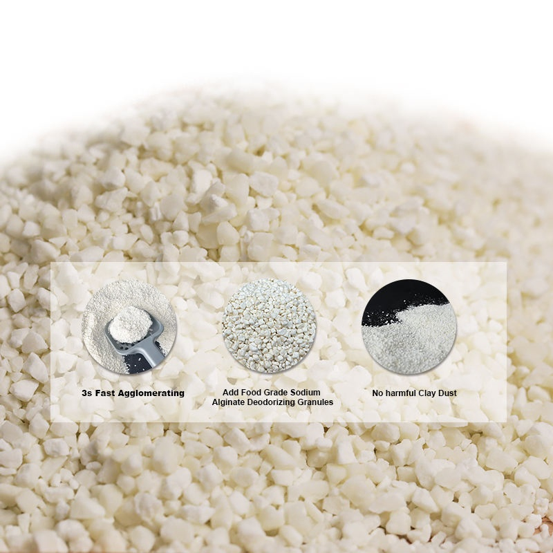 Factory Wholesale Biodegradable Natural Plant-Based Cat Litter Mixed Cassava Cat Litter