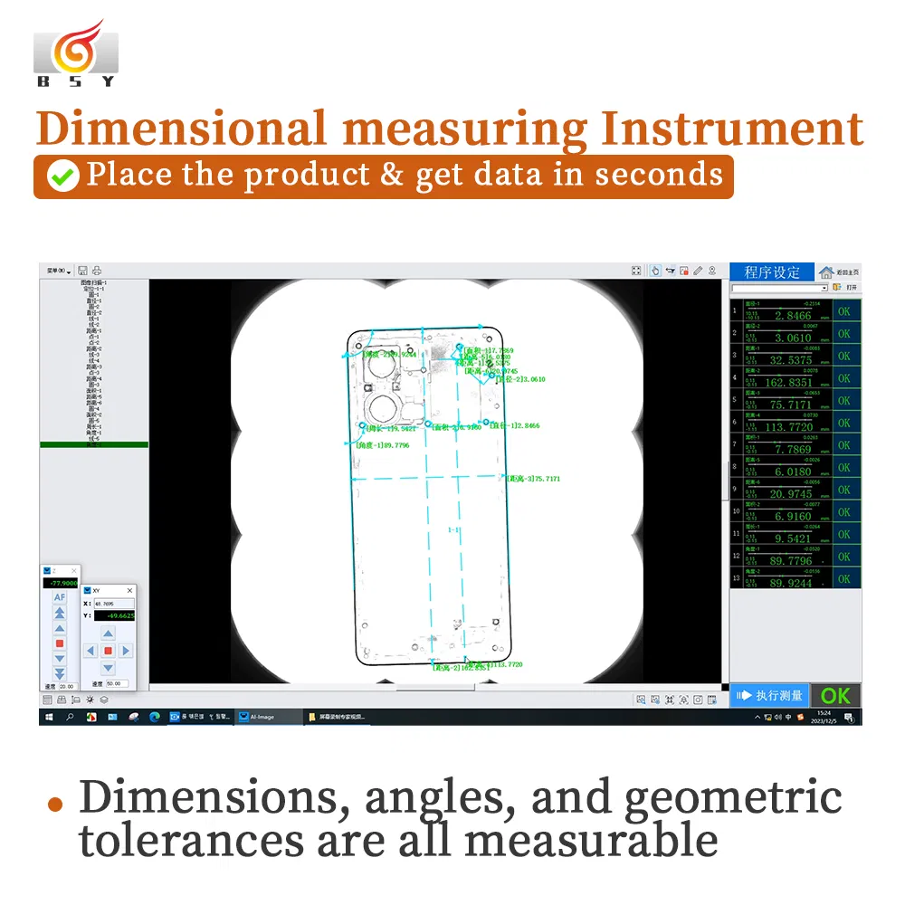 Ai-Assisted Dimensional Measuring Instrument for Electronic Part Dimension Check