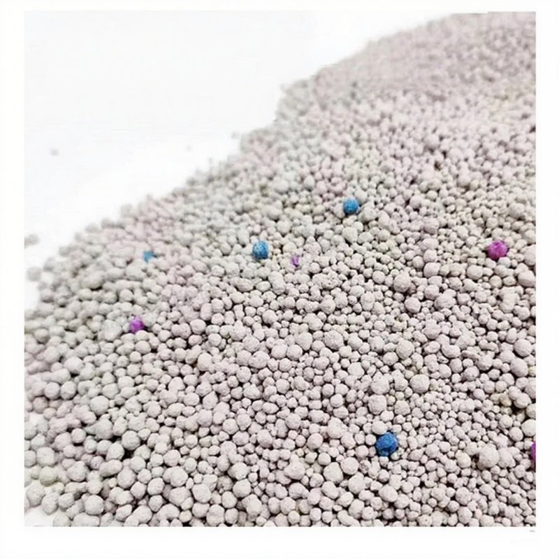 OEM Factory 1-3mm Strong Clumping Litter Low Dust Colorful Premium Bentonite Cat Litter