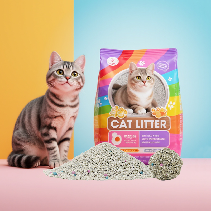 Fast Production 10-Day Lead Time Bentonite Cat Litter Sand Hypoallergenic 99% Odor Elimination