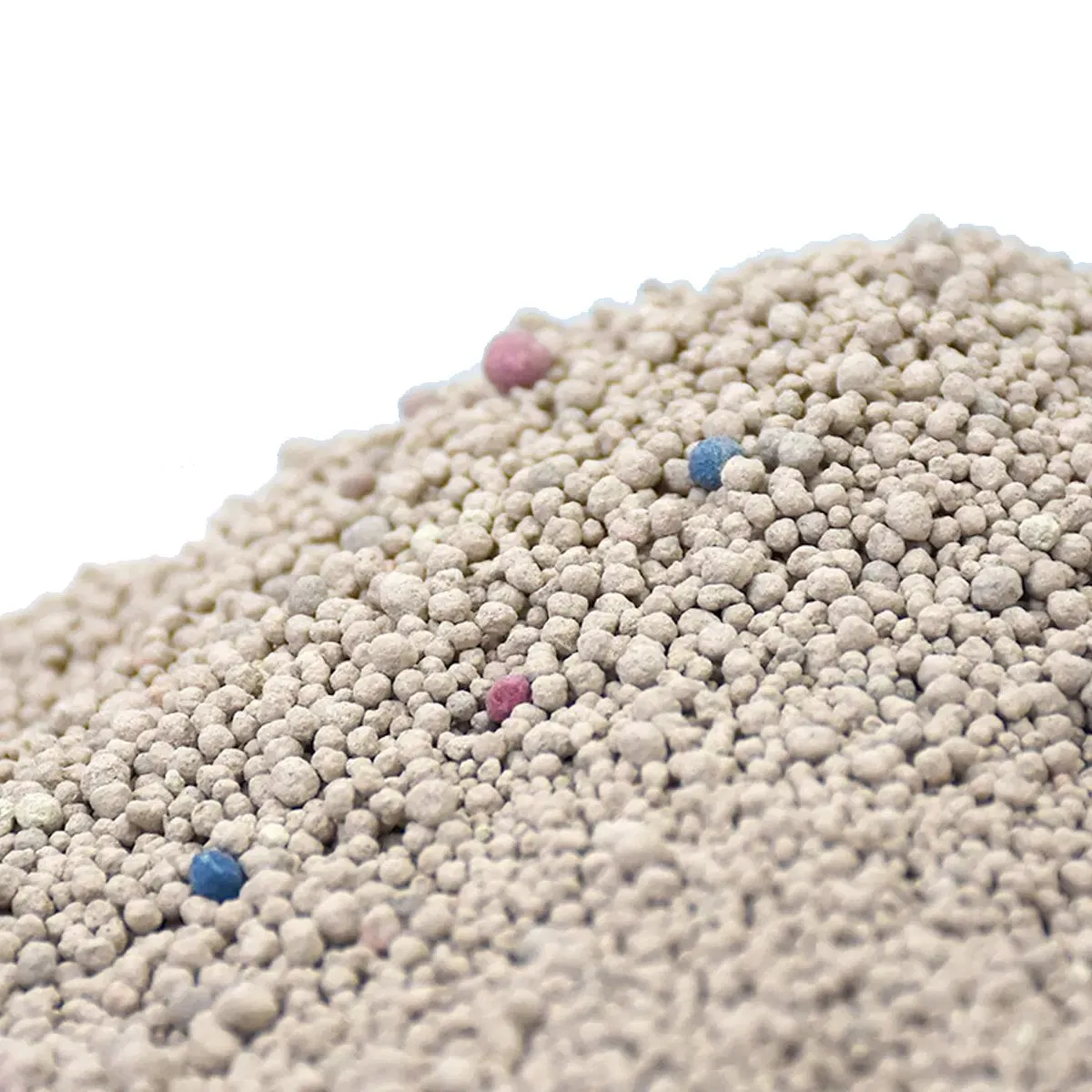 OEM Factory 1-3mm Strong Clumping Litter Low Dust Colorful Premium Bentonite Cat Litter Sand