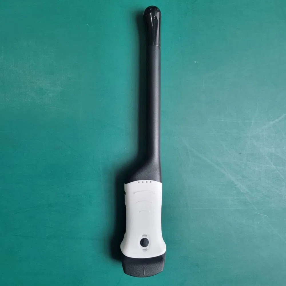 Handheld Adaptive Button-Controlled Convex-Endocavity Ultrasound Probe for Obstetric Fetal Growth Monitoring