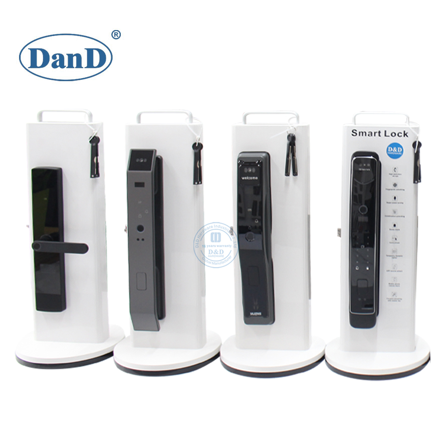 Wholesale Market Keypad Front Door Waterproof Biometric Innovative Fingerprint Handle Smart Electronic Keyless Card Digital Intelligent Hotel Door System Locks