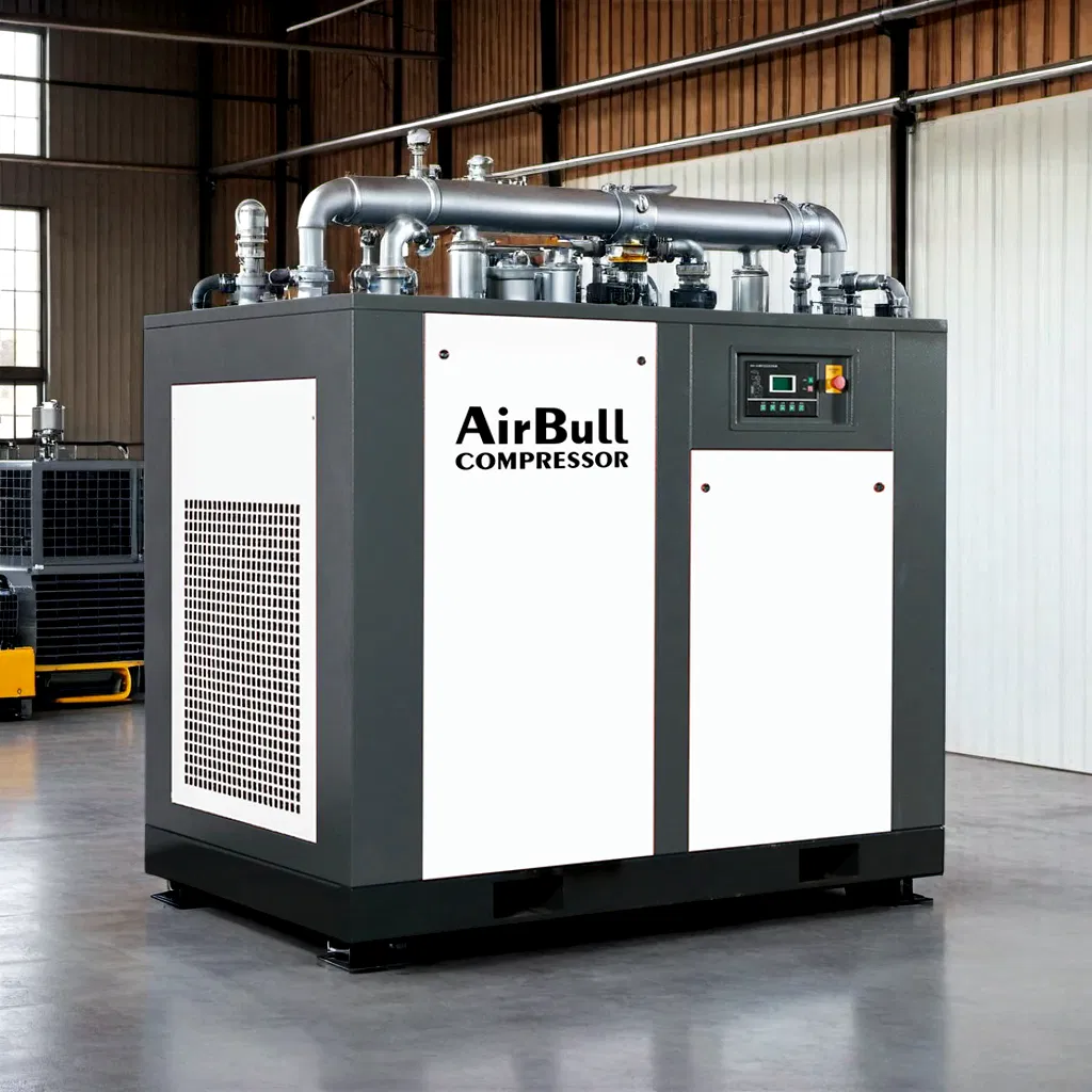 45kw Variable Frequency Screw Air Compressor with Remote Monitoring