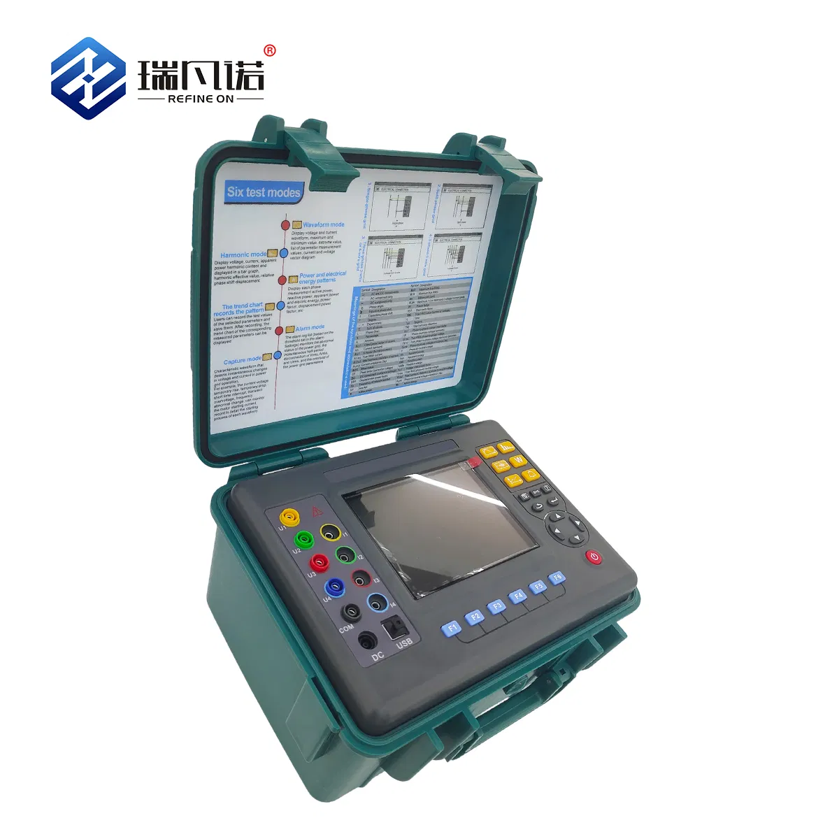 Intelligent Anti-Interference Power Quality Analyzer - High-Performance Wide-Range Detection Smart Calibration