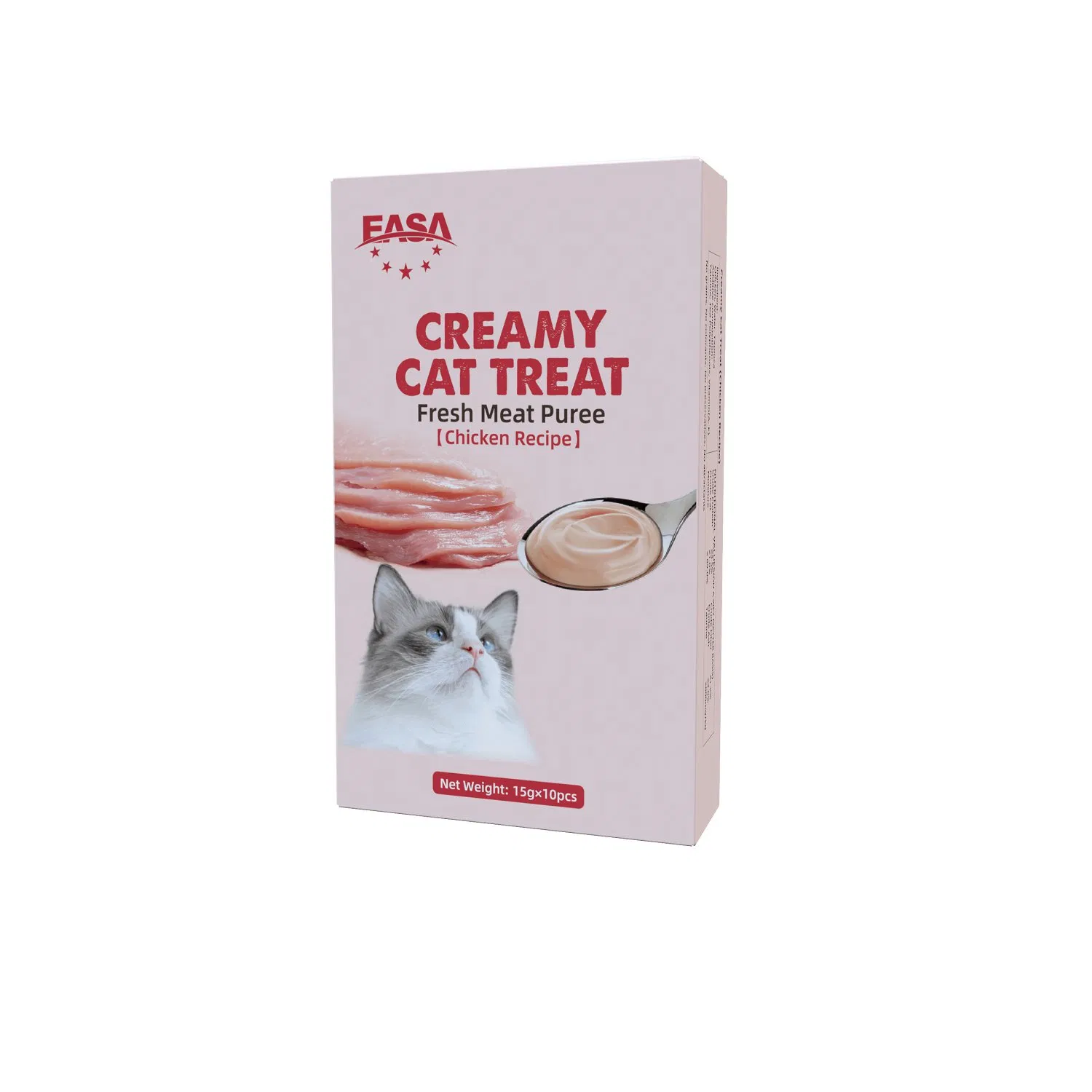 Wet Cat Food Premium Moisture Hydrating Pet Food Grain Free Creamy Cat Treat Puree Topper 15g Protein Rich Interactive Snack