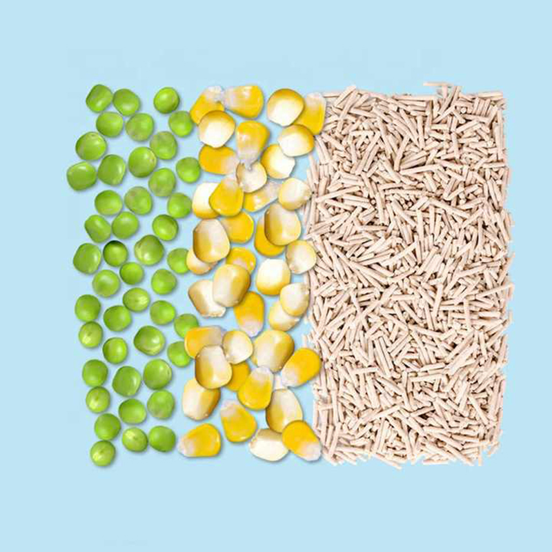 Natural Plant-Based Pet Products Tofu Cat Litter Biodegradable Easy Scoop Cat Sand