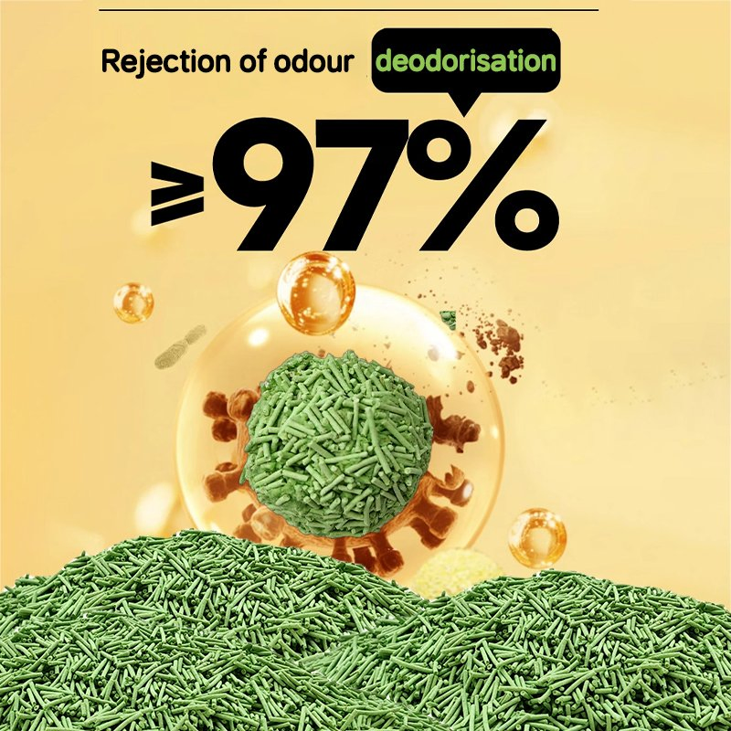 Beauty Products Tofu Litter Sand Natural Eco-Friendly Biodegradable Premium Low Tracking Multi-Cat Pet Sand