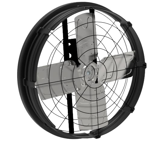 Smart Industrial Fan for Poultry Farms with IoT Communication