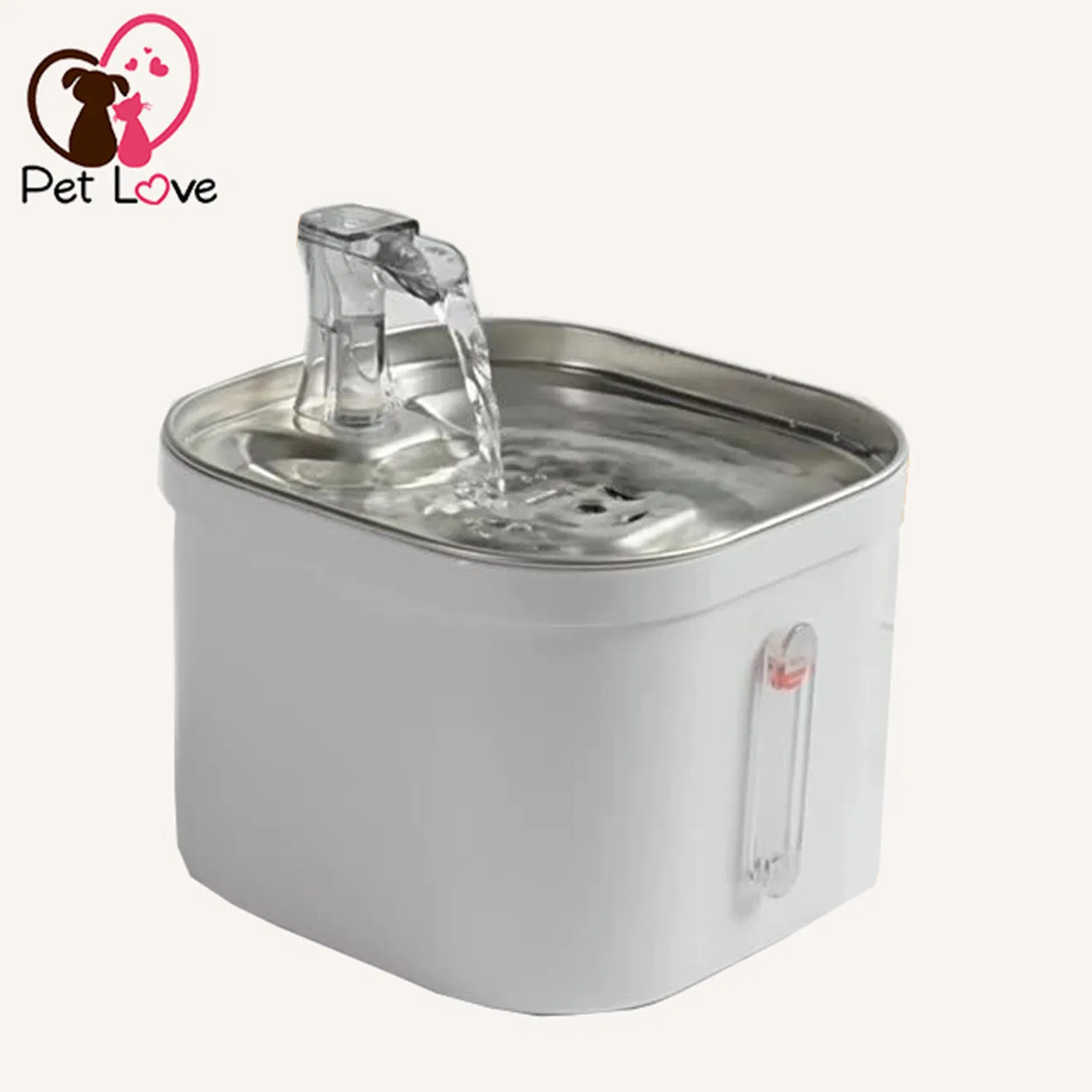 Automatic Pet Water Dispenser Stainless Steel Indoor Circulating Water Fountain