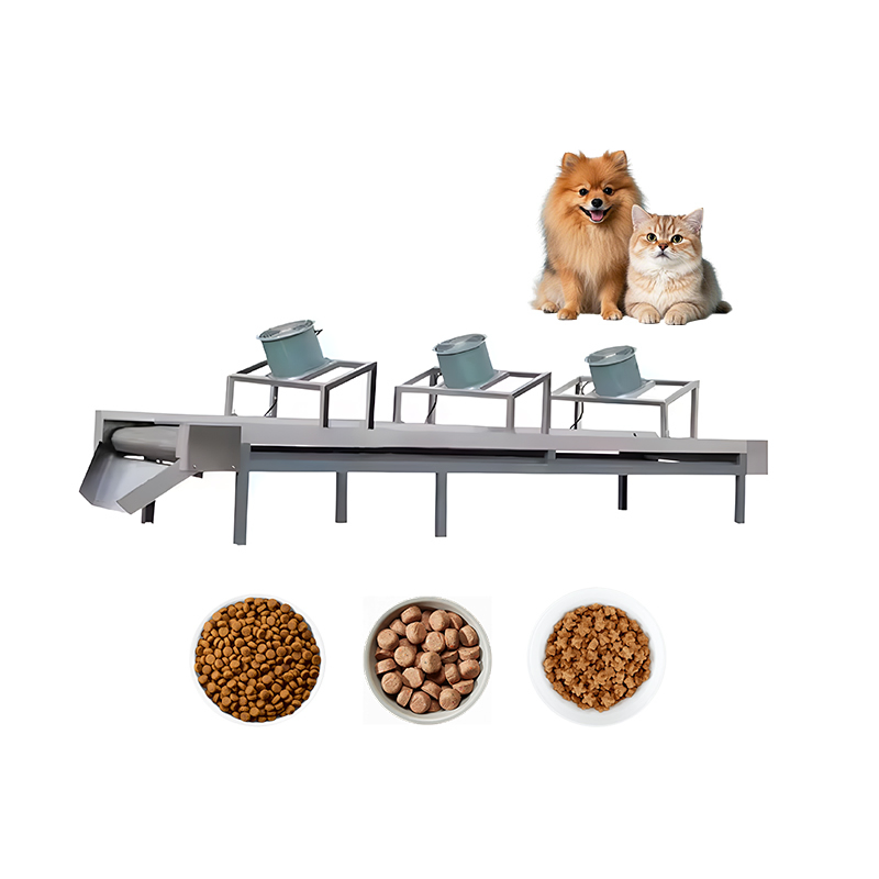 Low-Consumption Pet Food Extruder Machine for Dry and Wet Recipes