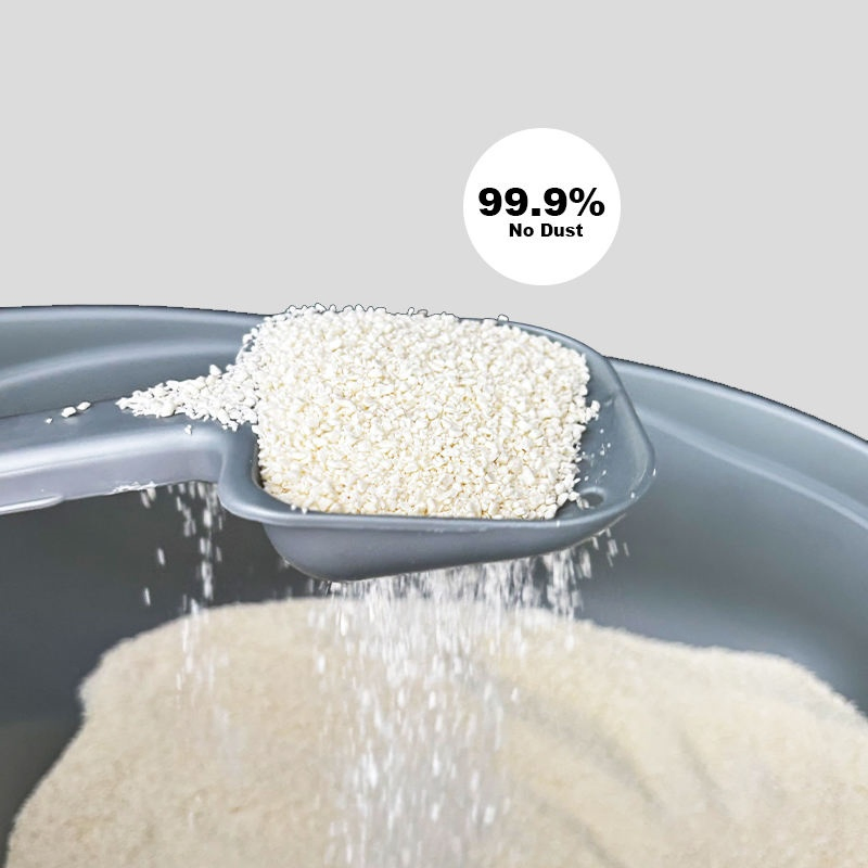 Dust-Free Natural Plant-Based Cat Litter Quick Clumping Eco-Friendly Biodegradable Starch Cassava Cat Litter