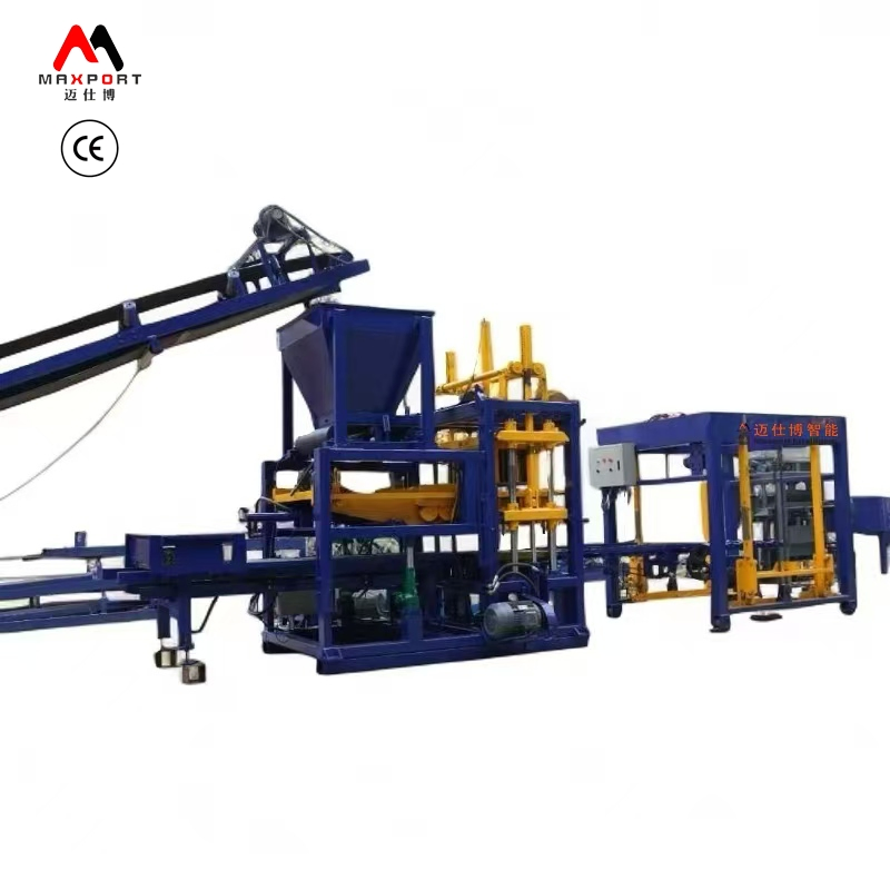 Qt4-15 Concrete Hollow Brick Block Making Machine for Building Material Machinery