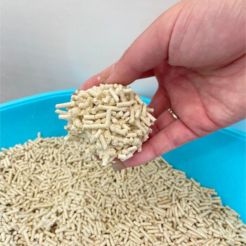 Dust-Free Natural Fragrance Pet Products Sustainable Flushable Odor Control Tofu Cat Litter