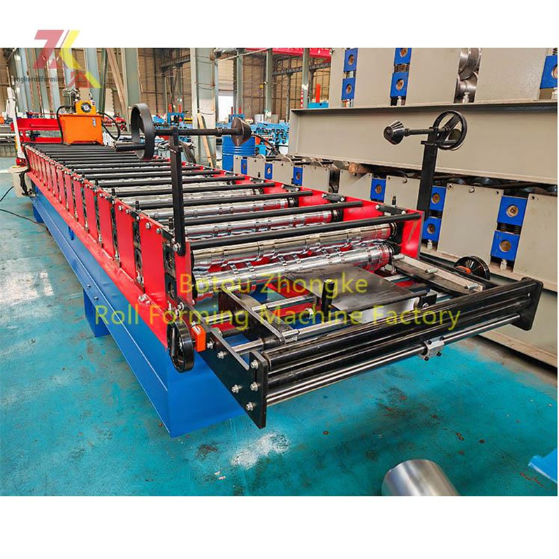 Metal Trapezoidal Greenhouse Garden Enclosure Panel Roll Forming Machine Tile Making Machinery
