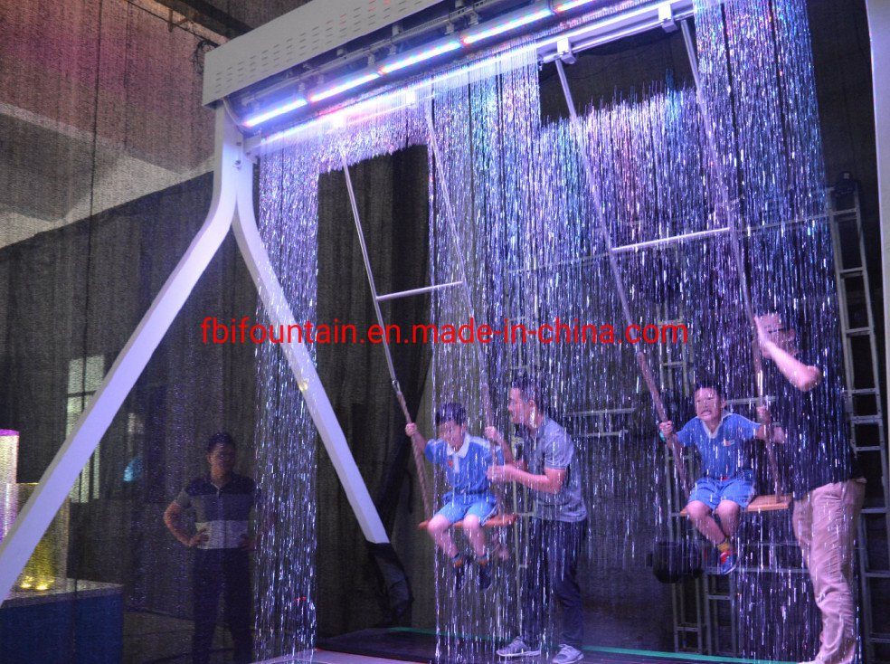 High Tech Outdoor Graphic Digital Curtain Water Fountains