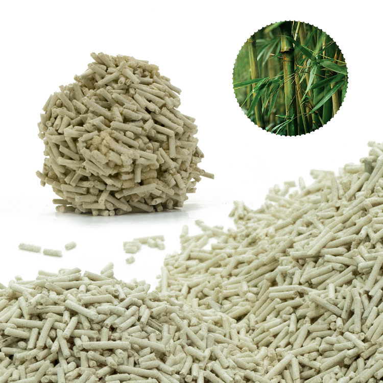 Sustainable Bamboo Litter - Dust-Free and Ultra Deodorizing for Pets